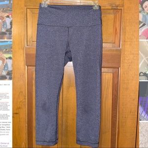Lululemon Wunder Under Crop 21” Luxtreme Size 8